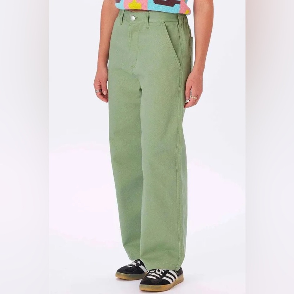 Green Obey Brighton Carpenter Pants